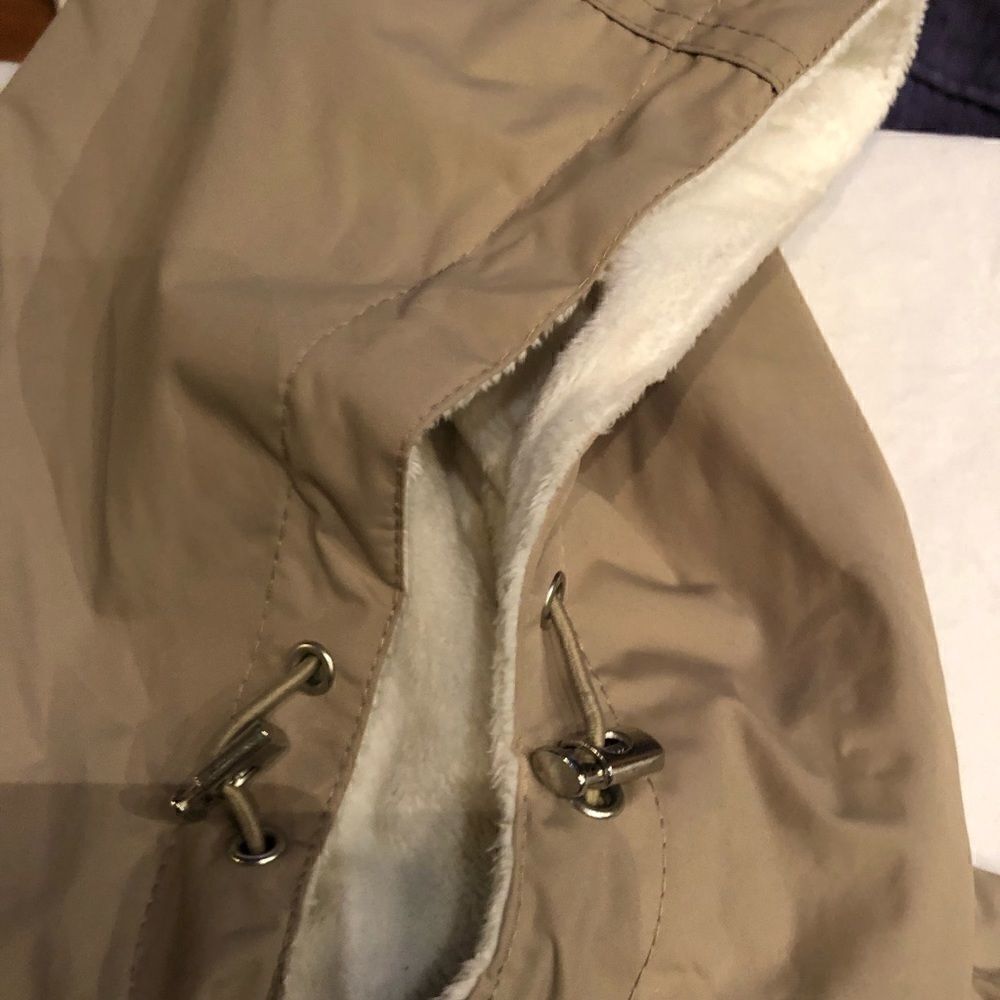 Free Country Reversible Jacket Tan/White Small - Picture 8 of 9